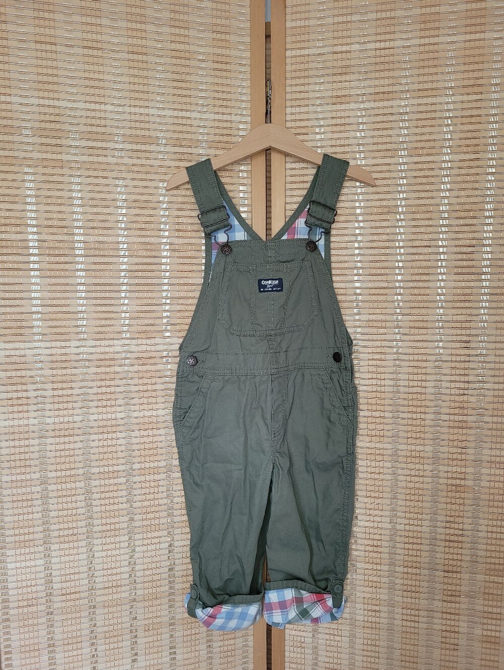 OshKosh B'gosh Olive Green Kids Overalls